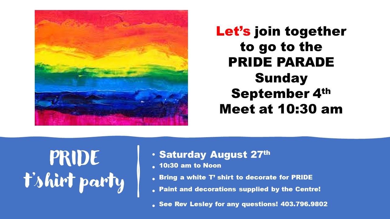 Community PRIDE T-Shirt Party