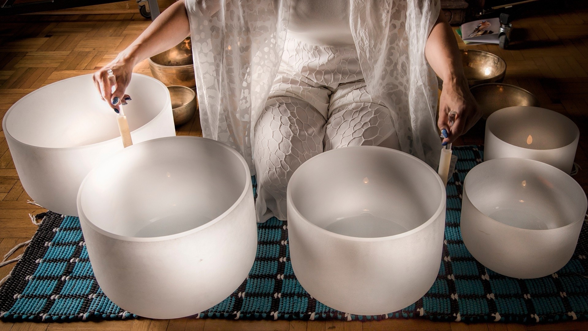 Four pack of Sound Bath & Stress Relief Meditation Tickets, Sun, Mar 31,  2024 at 4:00 PM