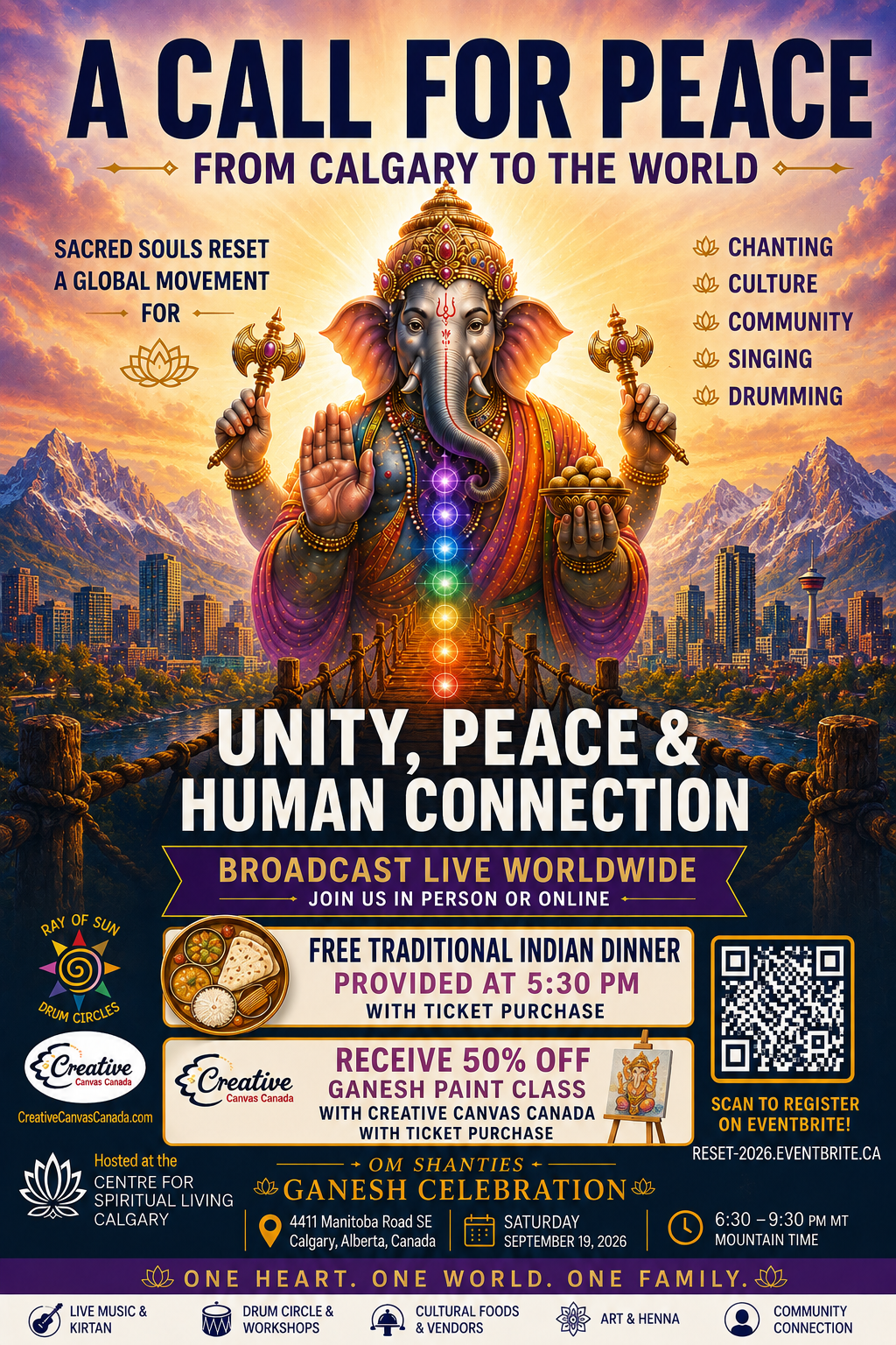 A Call for Peace – From Calgary to the World